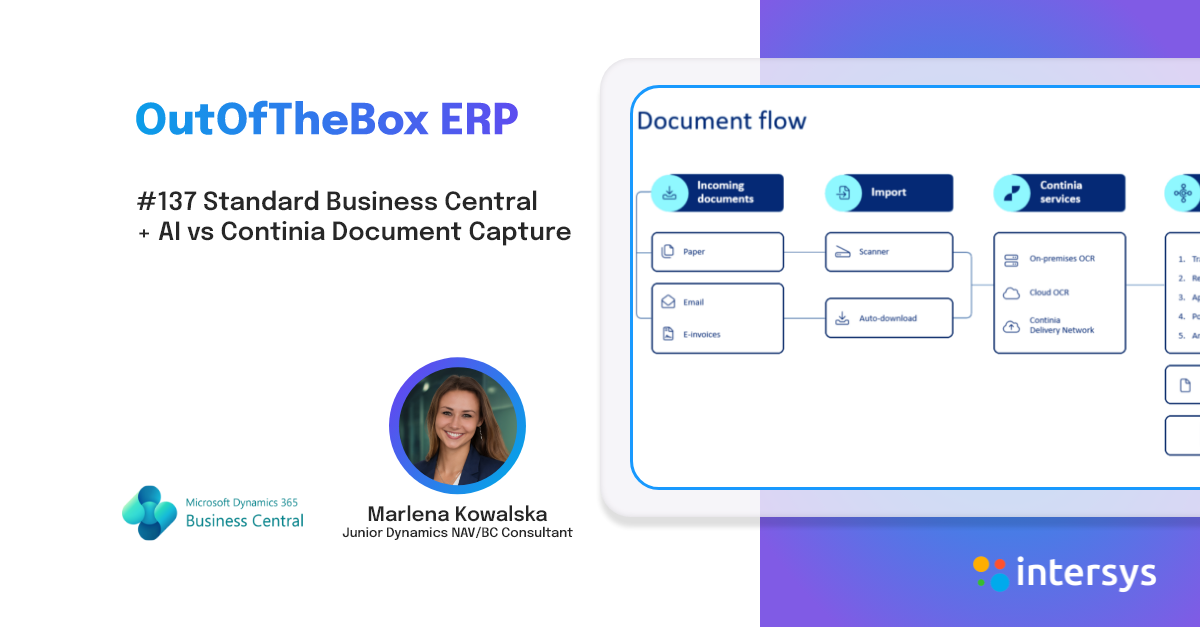 📎Standard Business Central + AI vs Continia Document Capture