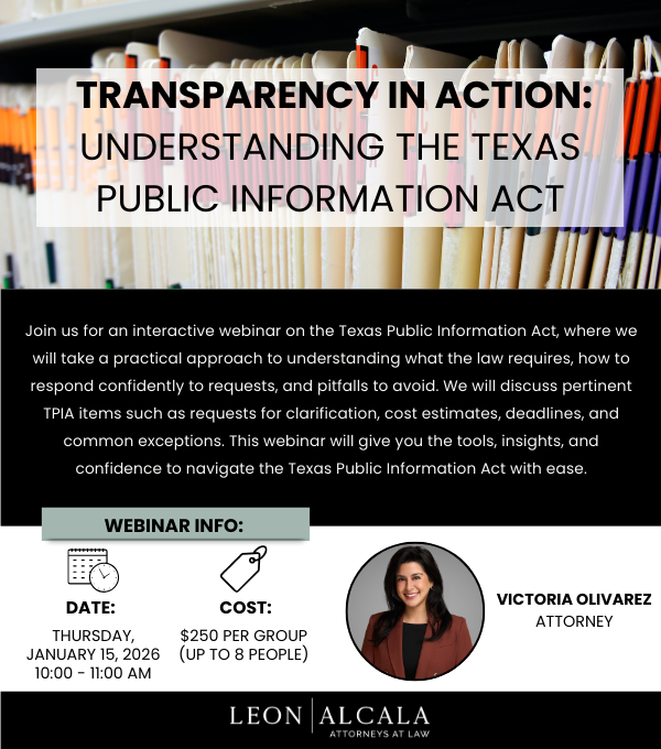 Flyer for upcoming event