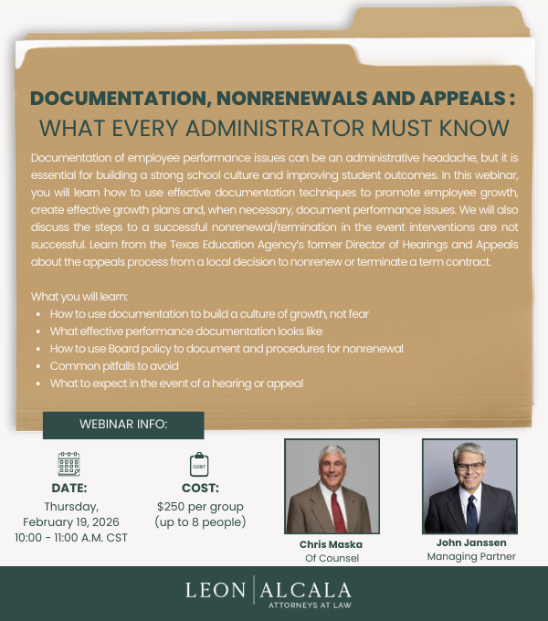 Flyer for upcoming event