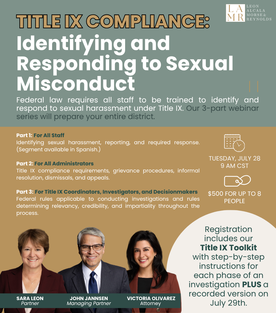 Flyer for upcoming event