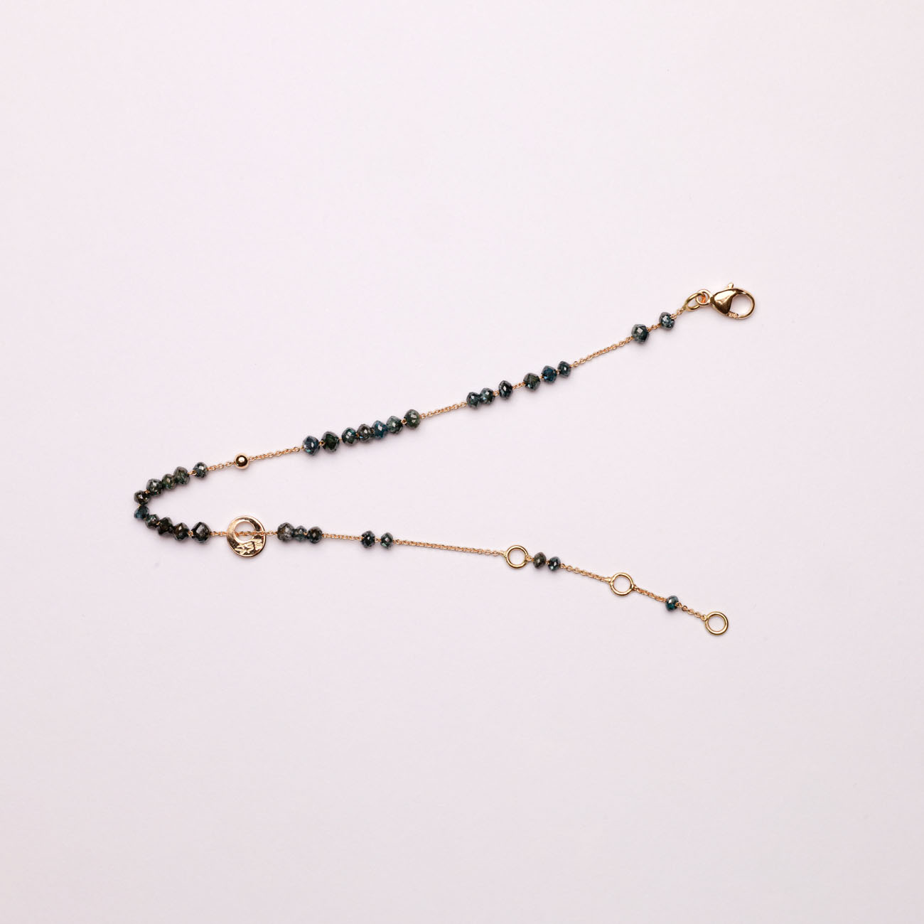 Diamant Armband - Schwarz