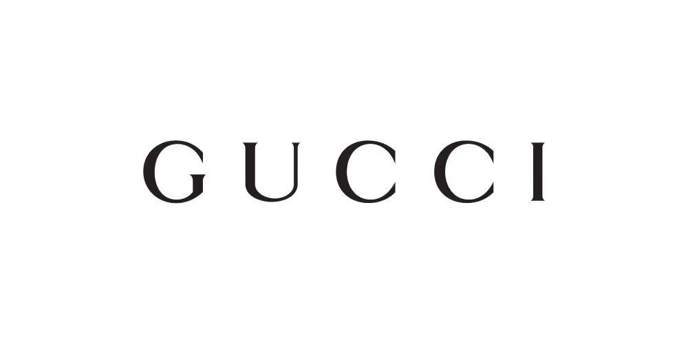 Gucci Logo Black Transparent
