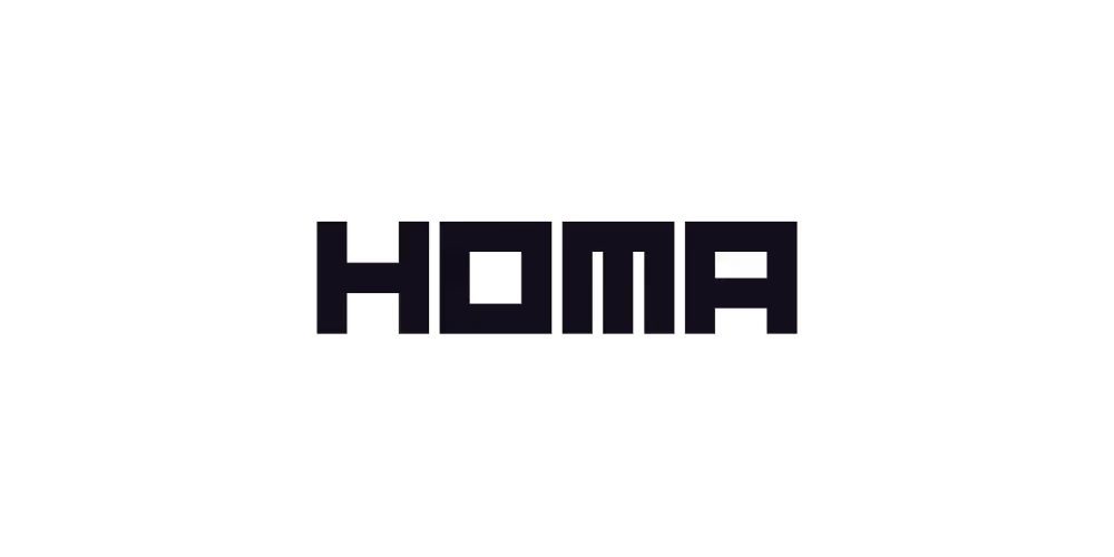 Homa Games Logo Black Transparent