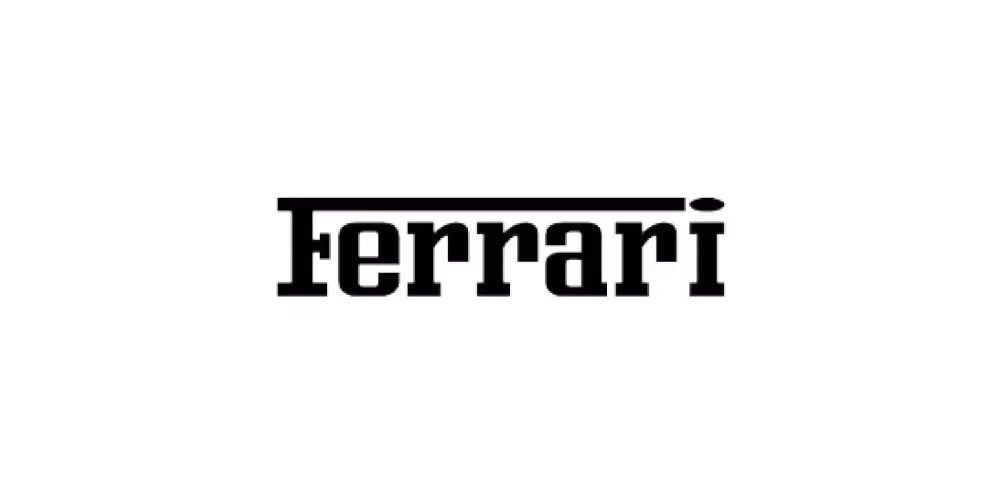Ferrari Logo Black Transparent