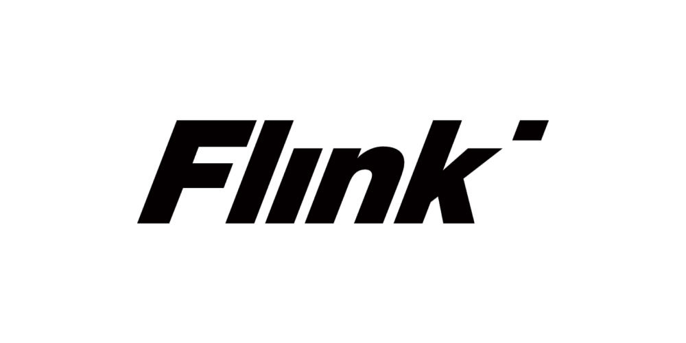 Flink logo black with transparent background