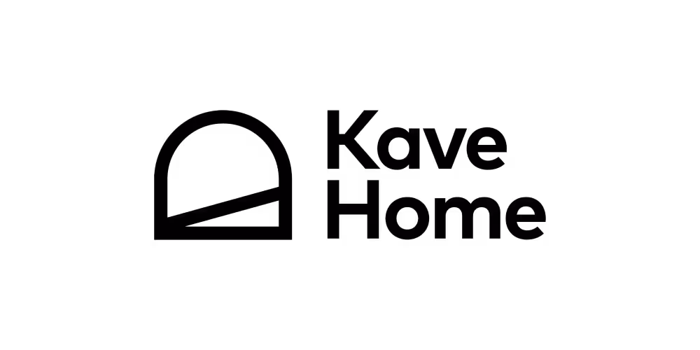Kave Home logo black with transparent background