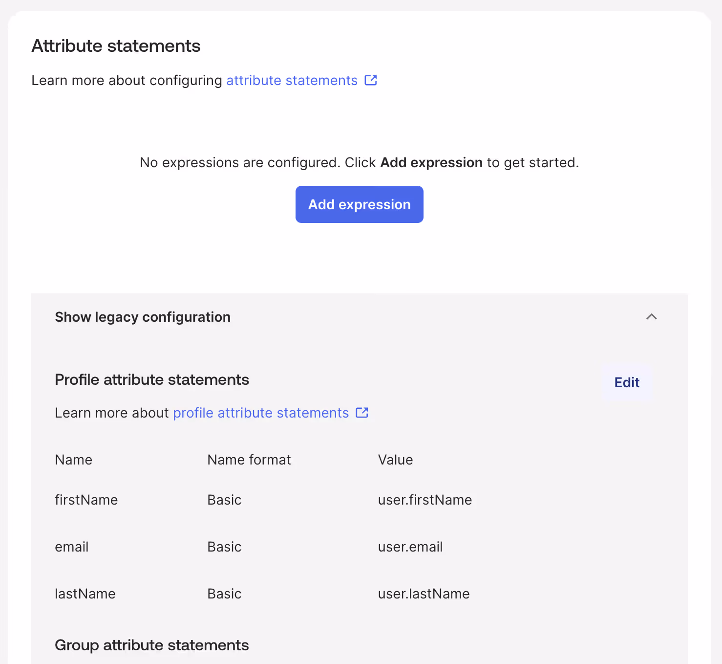 Screenshot of a software