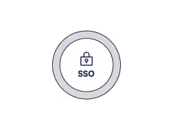 SSO logo white with transparent background