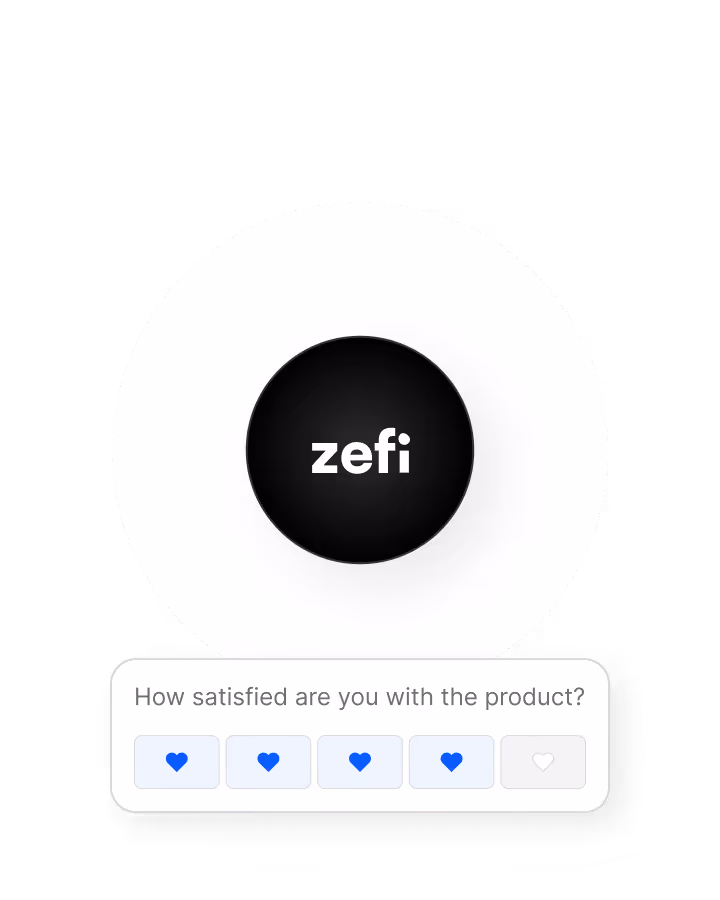 Zefi NPS survey 