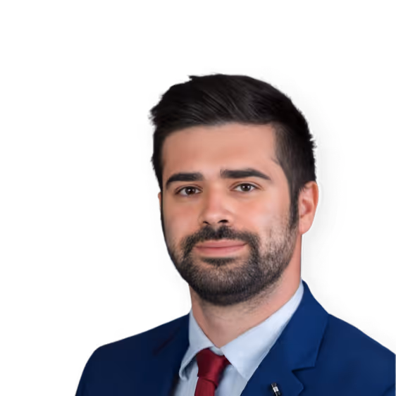 Portrait of Stefano Frisenna with transparent background