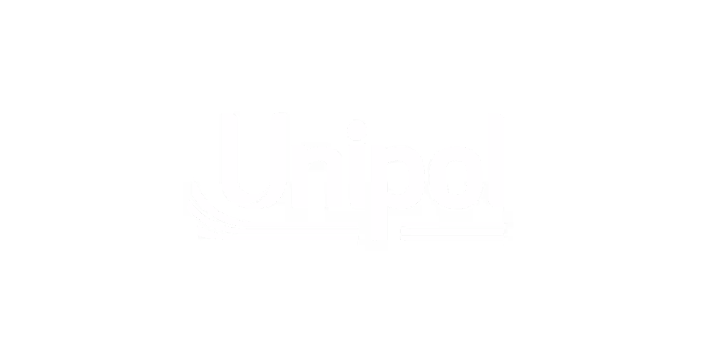 Unipol logo white with transparent background
