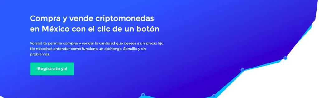 Página principal de Volabit México