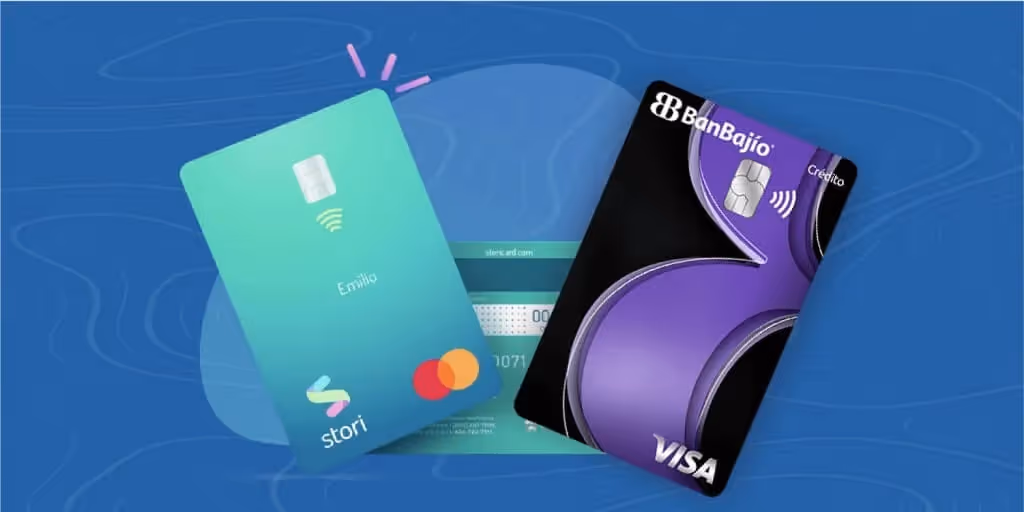 Tarjeta Stori y Tarjeta garantizada de BanBajío