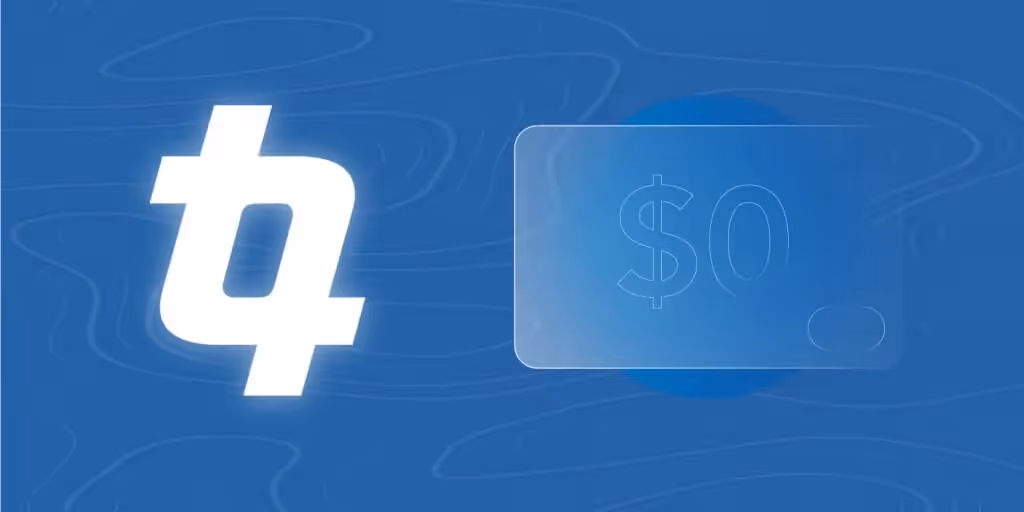 Logo de Digitt blanco en un fondo azul