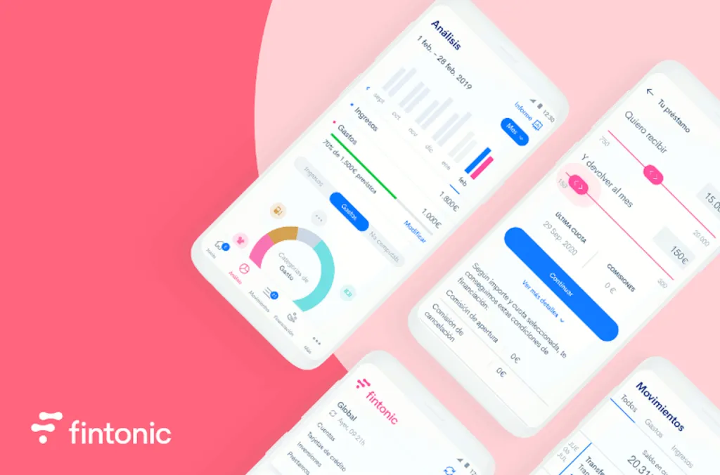 Vista previa de app Fintonic México.