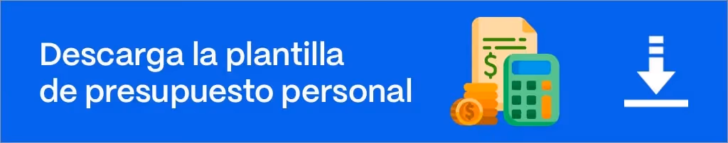 Descarga la plantilla de presupuesto personal