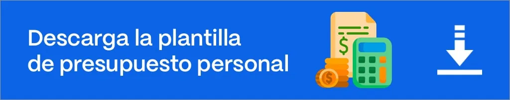 Descarga la plantilla de presupuesto personal