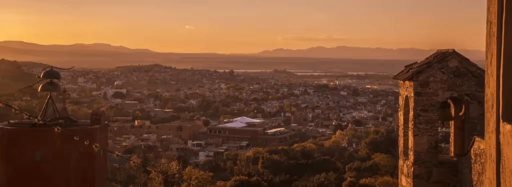 Atardecer en San Miguel de Allende
