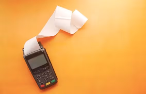 Terminal de tarjetas de crédito