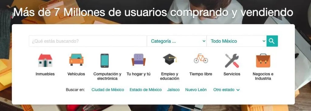 Landing segundamano.mx