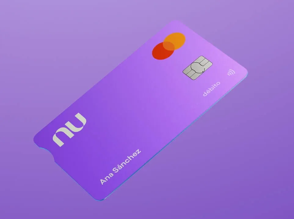 Tarjeta de débito Nu