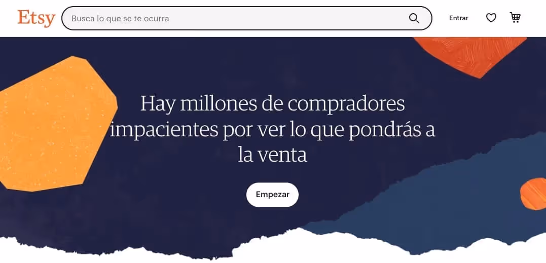 Vender productos en Etsy