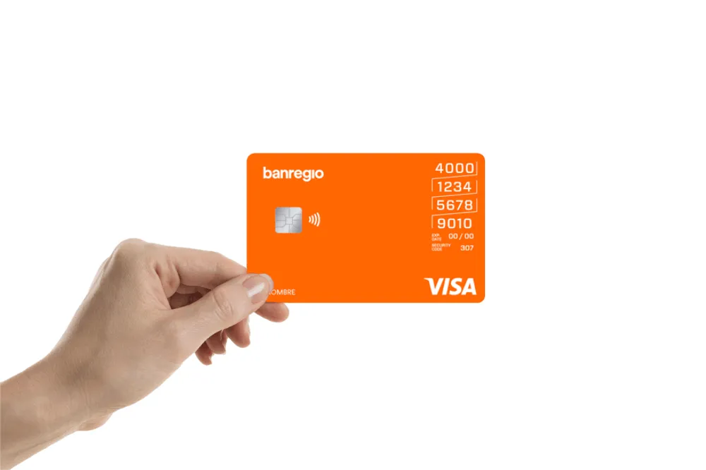 Tarjeta Banregio naranja
