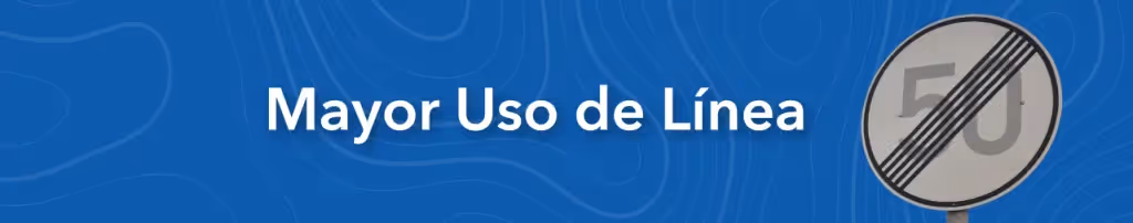 Letrero mostrando el número 50 restringido