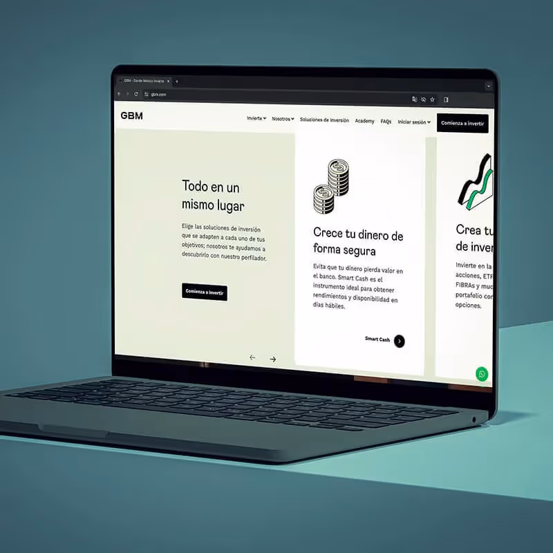 GBM: La plataforma para invertir en línea en México 