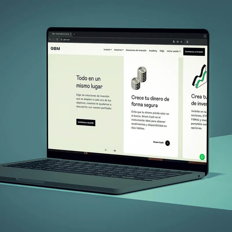 GBM: La plataforma para invertir en línea en México 