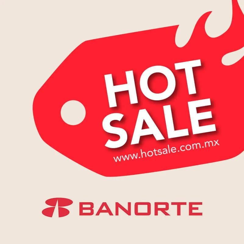 Banorte en el Hot Sale 2025: Bonificación de hasta $14,000, puntos o pagar hasta septiembre