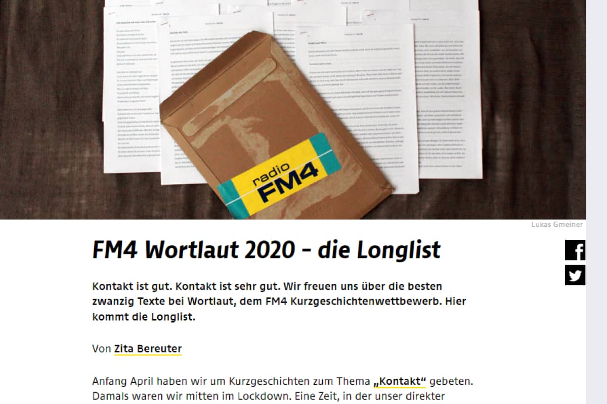 FM4 Wortlaut Literaturpreis