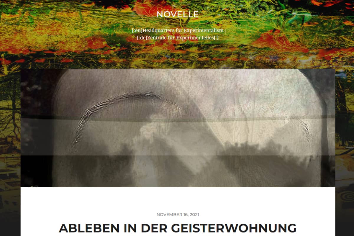 Die Novelle #8 Literaturmagazin 
