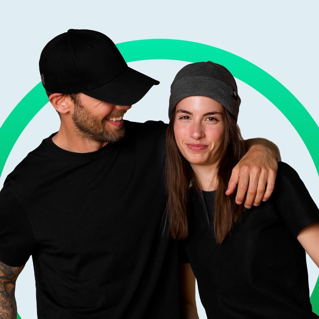 Two models wearing LAMBS clothing