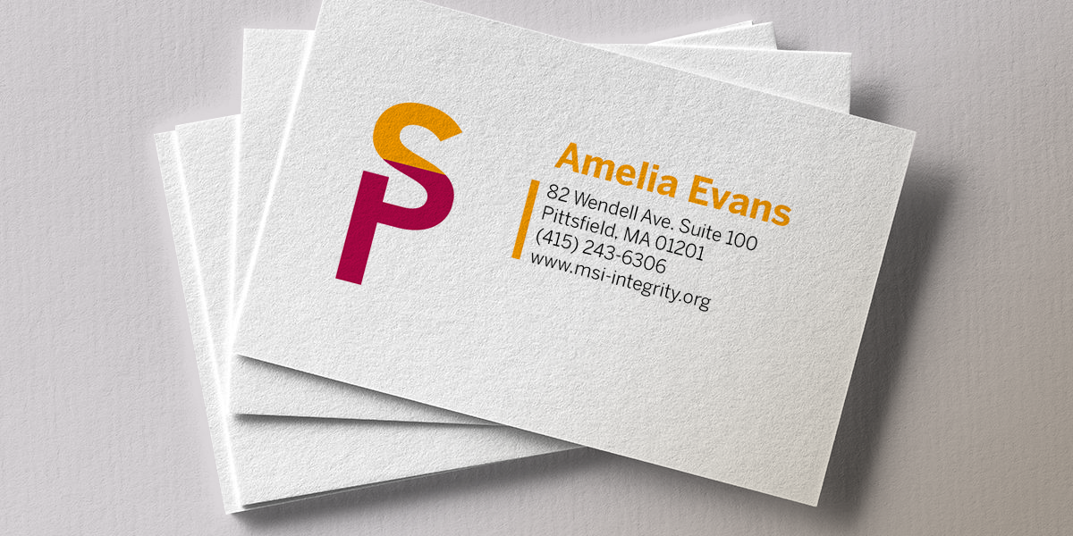 A pile of The Shifting Power Project business cards