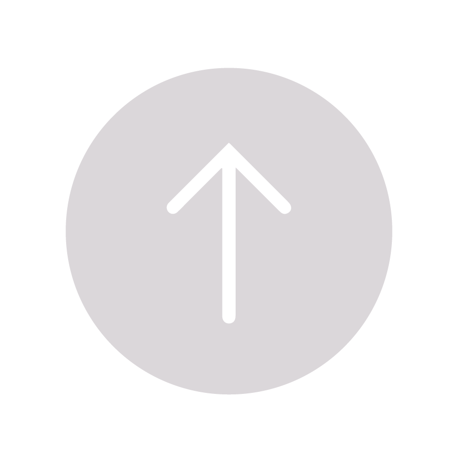 up arrow in light gray circle