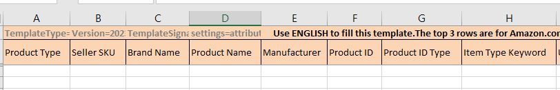 Product Type 과 Item Type Keyword