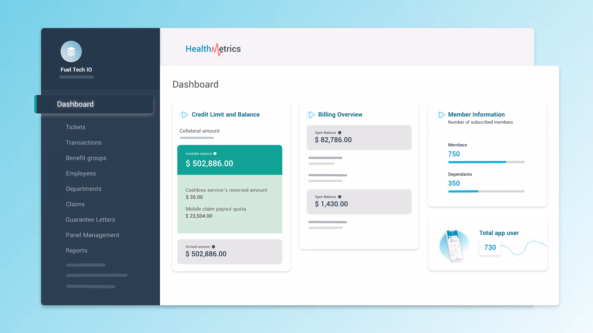 HealthMetrics Platform