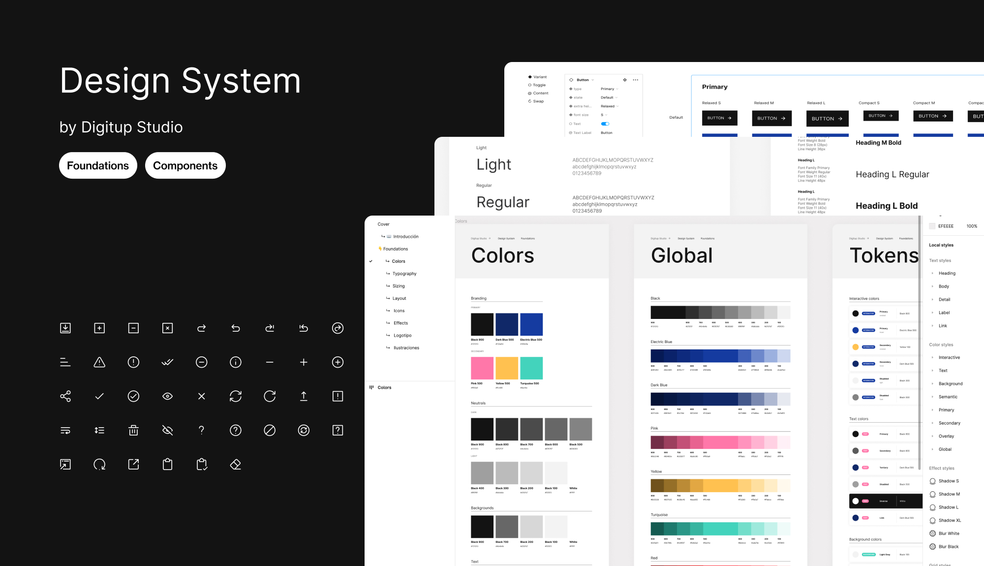 Design System by Digitup Studio