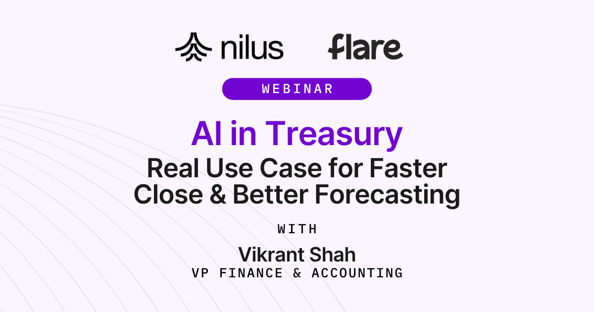 AI in Treasury: Real Use Case for Faster Close & Better Forecasting