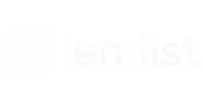 Logo de lemlist avec une icône carrée contenant une enveloppe stylisée.