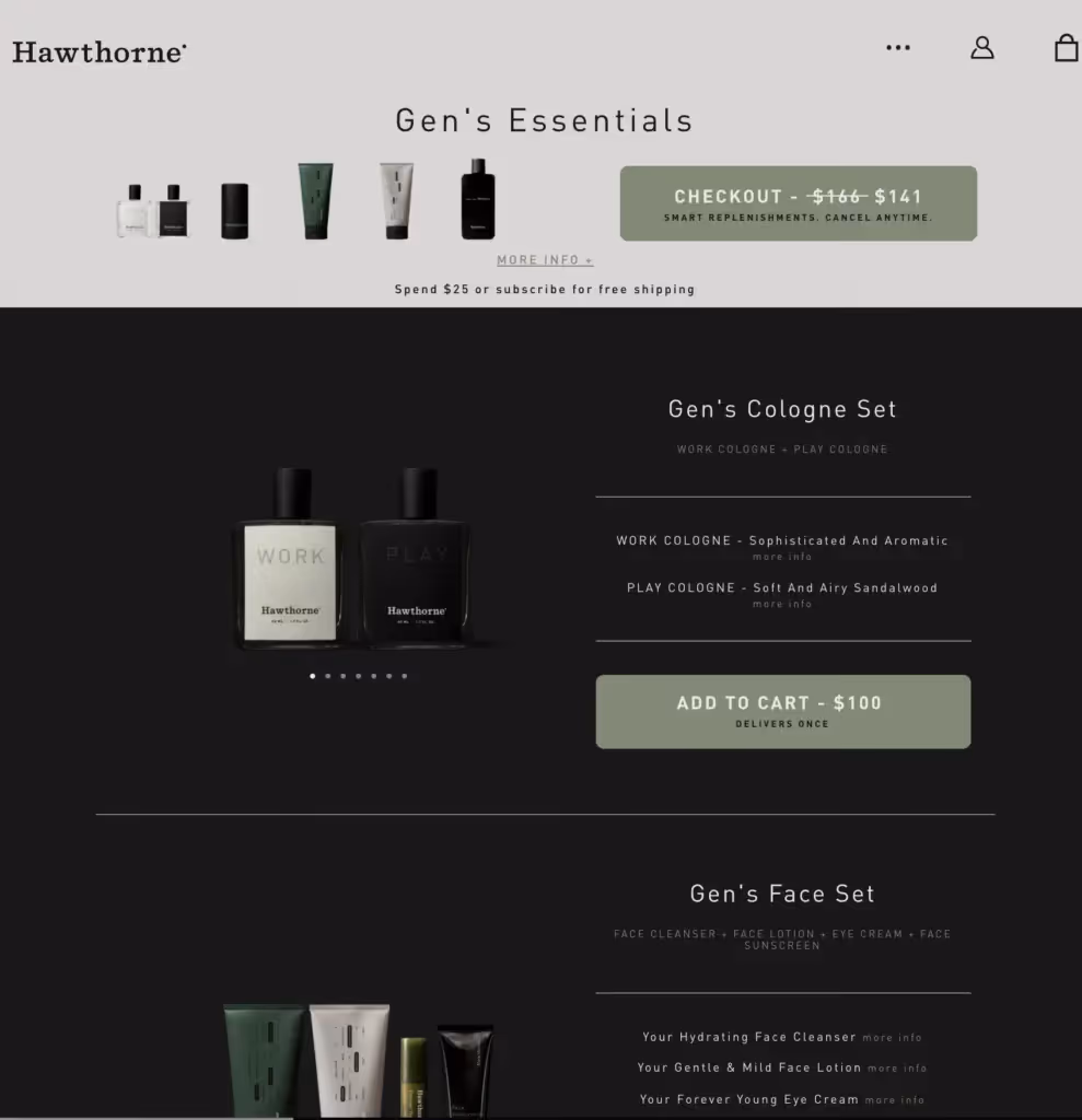 Hawthrone's recommendations