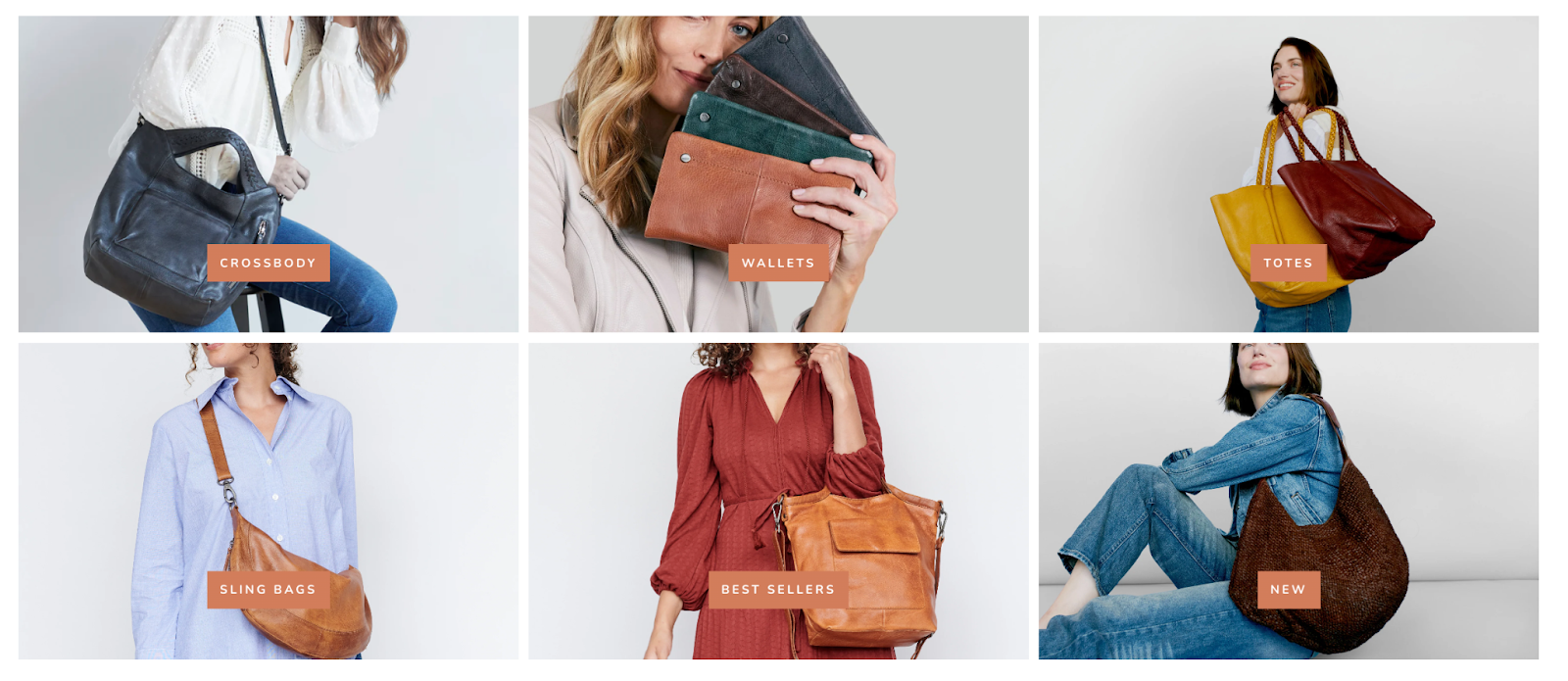latico leathers product categories