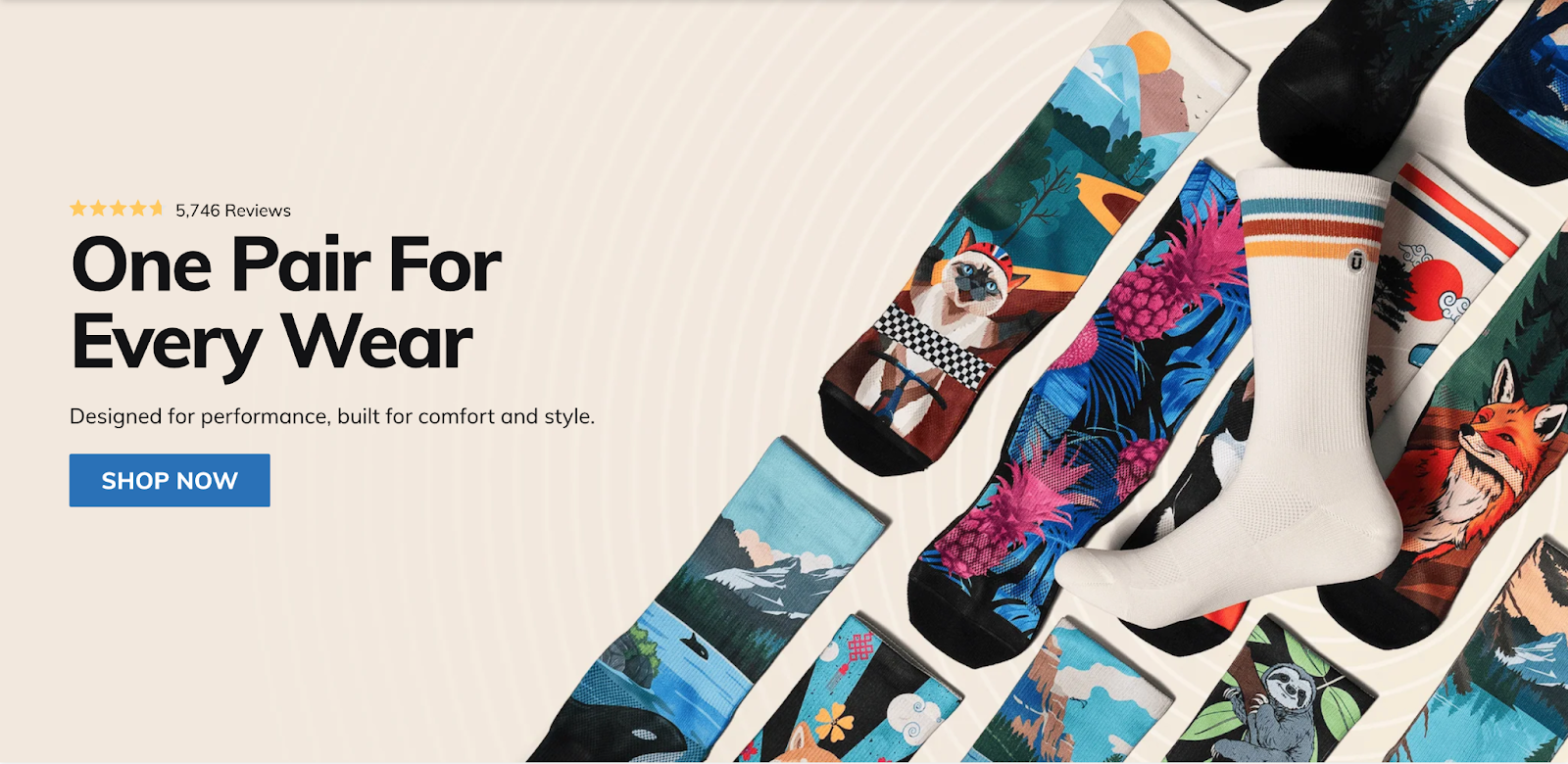 Screenshot of Outway's homepage