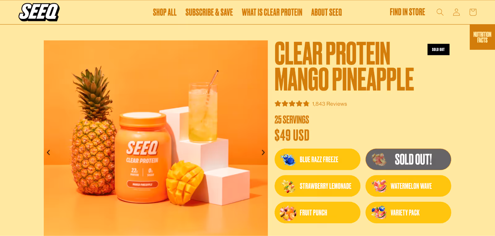 Seeq homepage