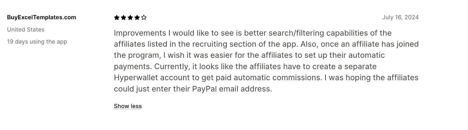 Shopify Collabs review on Shopify