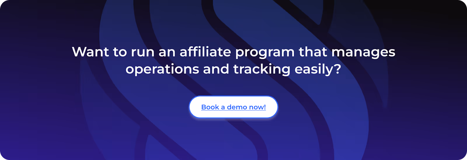 Want to run an affiliate program that manages operations and tracking easily? Book a demo now!