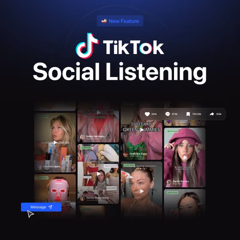TikTok social listening