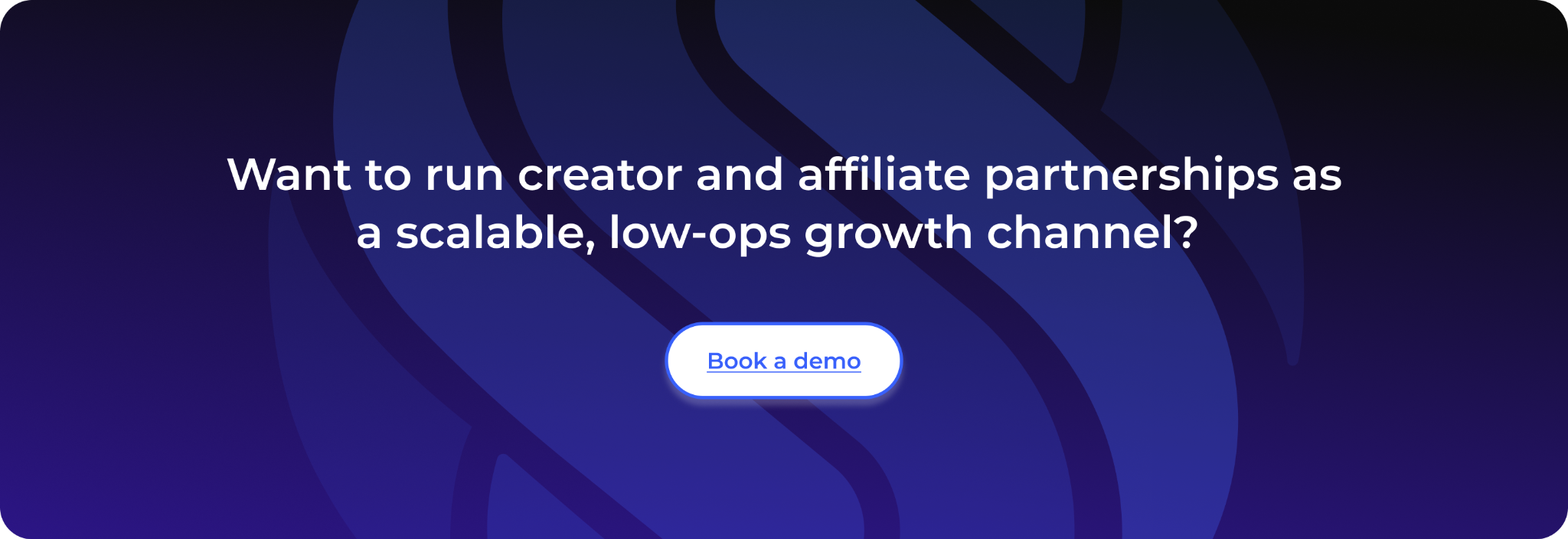 Want to run creator and affiliate partnerships as a scalable, low-ops growth channel? 