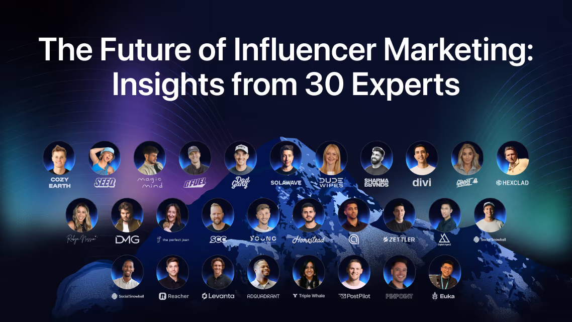 The Future of Influencer Marketing: Insights from 30 Experts